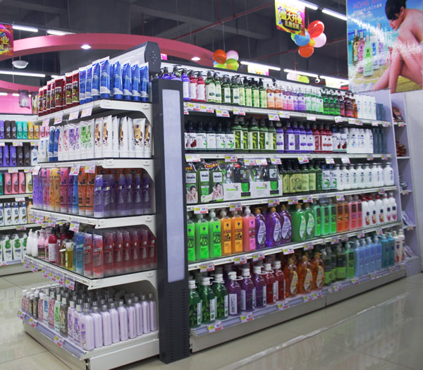 洗护用品货架案例 洗护用品货架案例