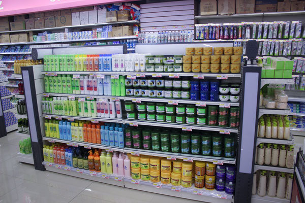 西藏洗护用品货架案例 西藏洗护用品货架案例